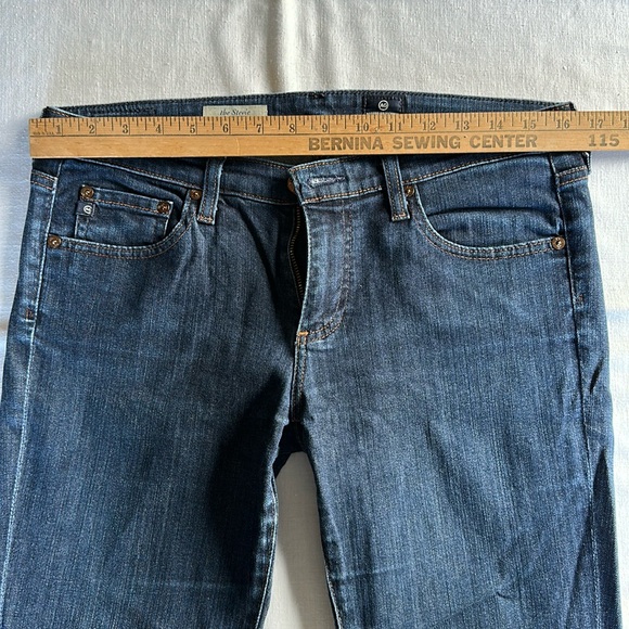 AG Adriano Goldschmied the Stevie Slim Straight Jeans 30R - Picture 5 of 10